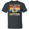 Hot Love Gift, Hotter Gift Retro, Seal Lover, Vintage Hot Otter