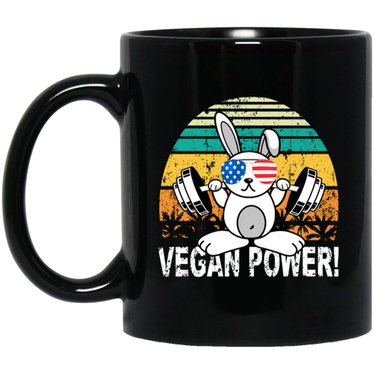 Vegan Power America USA Bodybuilding Gift Idea