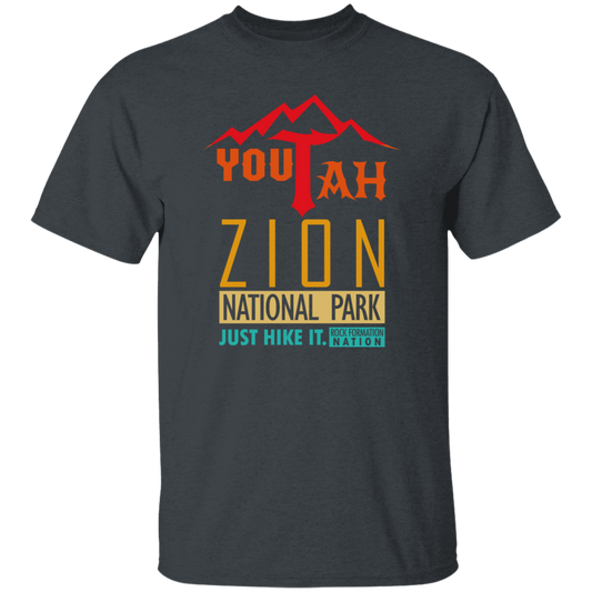 Zion National Park - YOUTAH Rock Formation Nation, Retro Zion National Park