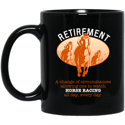 Grandpa Retirement Plans Horse Racing