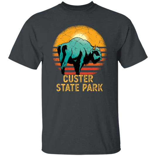 Custer Park Lover, State Park Gift, Retro Park Gift, Cow Lover Gift, Custer Gift Love Unisex T-Shirt