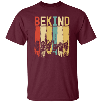 Retro Be Kind Sign Language, For Men Deaf