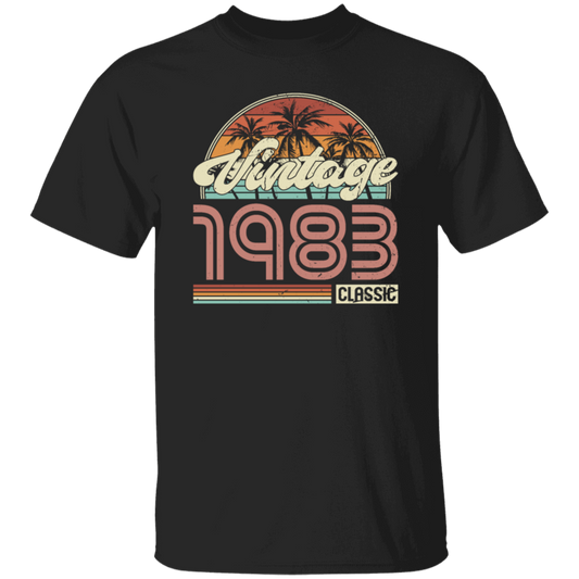 Tropical 1983, Vintage 1983 Classic, 1983 Retro Gift, Hawaii 1983