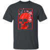 Japanese Demon Art Face Skull Devil Oni Harajuku Unisex T-Shirt