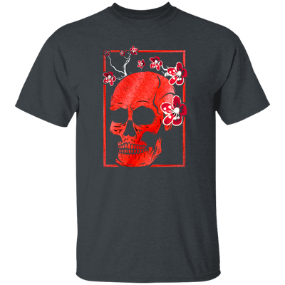 Japanese Demon Art Face Skull Devil Oni Harajuku Unisex T-Shirt