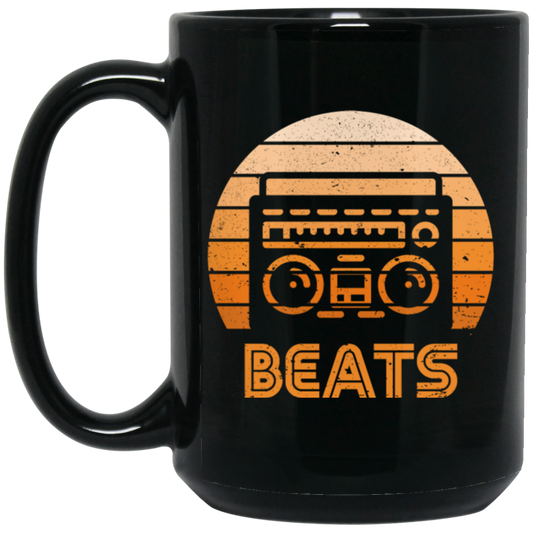 Retro And Old School Inspired Design Featuring Vintage, Retro Radio Beats