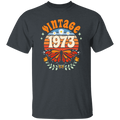 This vintage and classic 1973 Birthday Gift Retro Butterfly 1973 t-shirt is sure to be a hit. Showcase your retro style with the classic design, which features a butterfly motif from 1973. Perfect for any vintage lover, it's a great birthday gift.