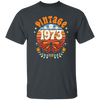 This vintage and classic 1973 Birthday Gift Retro Butterfly 1973 t-shirt is sure to be a hit. Showcase your retro style with the classic design, which features a butterfly motif from 1973. Perfect for any vintage lover, it's a great birthday gift.