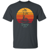 Beautiful Motive In Retro Style Treasure Island - Sunset Vintage Style Unisex T-Shirt