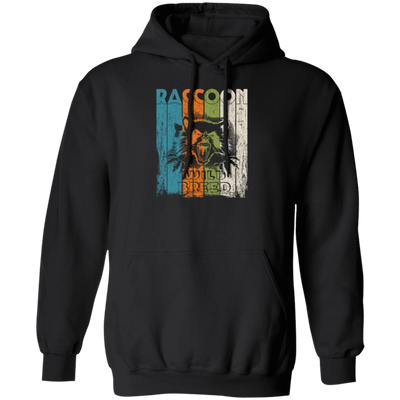 Retro Raccoon Wild Breed Trash Panda Wild Cats Men Wears Pullover Hoodie