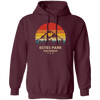 Estes Park Lover, Colorado Gift, Retro Park Gift, Mountain Lover Gift Pullover Hoodie