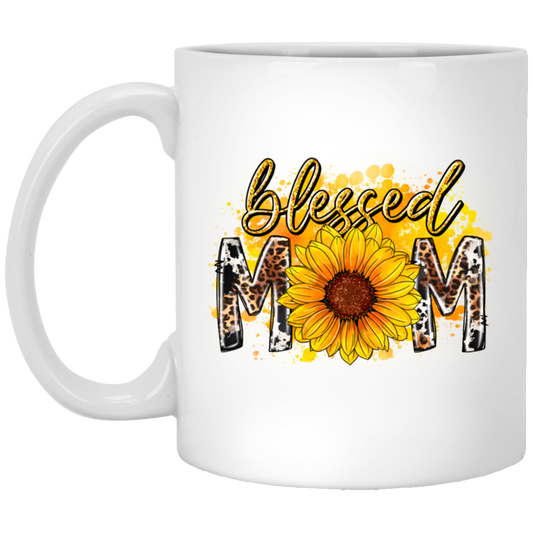 Best Mom Ever, Blessed Mom, Mom Lover Gift, Best Mom Gift, Mother's Day White Mug