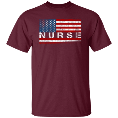 Proud Nurses American Flag Nurse Be To Husband