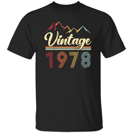 Vintage Mountain 1978, Retro 1978 Birthday, 1978 Gift