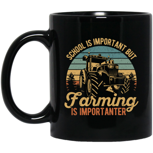 School Is Important, But Farming Is Importanter