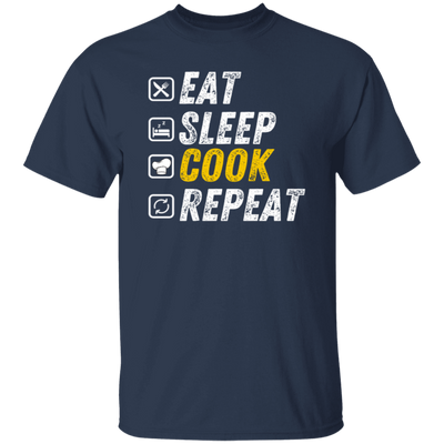 Eat Sleep Cook - Funny Grunge Cooking