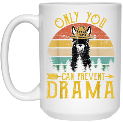 Vintage Only You Can Prevent Drama Llama Camping