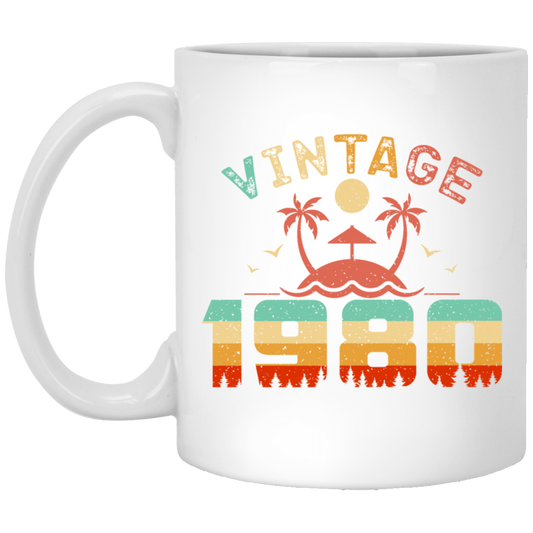 Vintage 1980 Cool Birthday Gift Idea