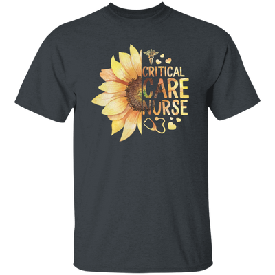 Love Nurse Critical Care Nurse Lover Sunflower Lover