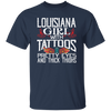 Louisiana Girl With Tattoos Pretty Eyes And Thick Thighs, Tattooed Louisiana Girl Gift