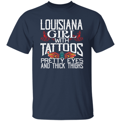 Louisiana Girl With Tattoos Pretty Eyes And Thick Thighs, Tattooed Louisiana Girl Gift