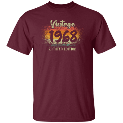 Vintage 1968 Limited Edition, Retro 52nd Birthday Gift