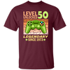 Birthday Gift 50th Unlocked Level 50 Legendary Since1973