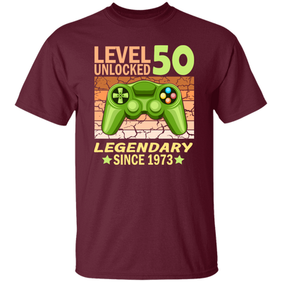 Birthday Gift 50th Unlocked Level 50 Legendary Since1973