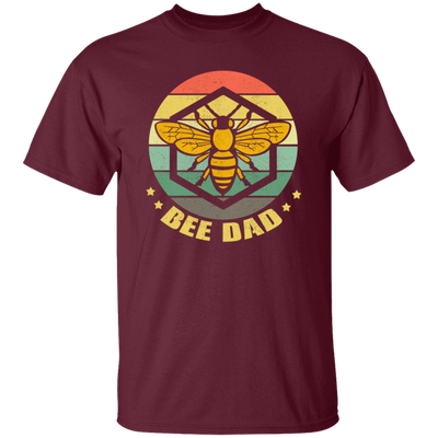 Retro Bee Dad Beekeeper, Beekeeping Honey Bees Unisex T-Shirt