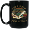 Retro Skip A Straw Save A Turtle Cute Gift