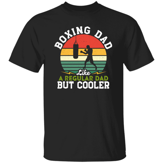 Retro Boxing Lover, Boxing Dad Like A Regular Dad But Cooler