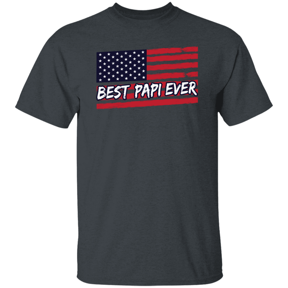 Best papi ever Vintage, American US Flag Grandpa