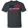 Best papi ever Vintage, American US Flag Grandpa