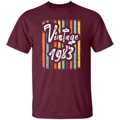 Vintage 1983 Cute Birthday Gift, Birthday In 1983, Love 1983 Vintage Unisex T-Shirt