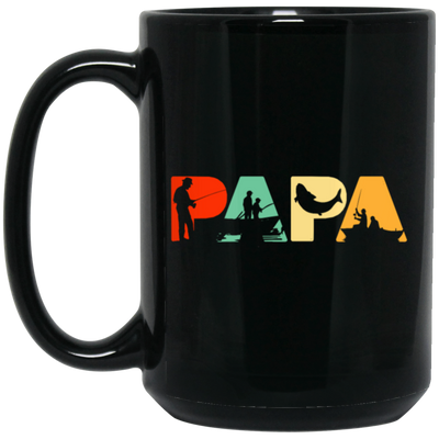 Funny Papa Fishermen Fathers Day Gift for Dad