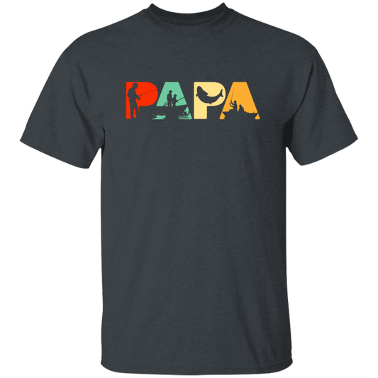 Funny Papa Fishermen Fathers Day Gift for Dad