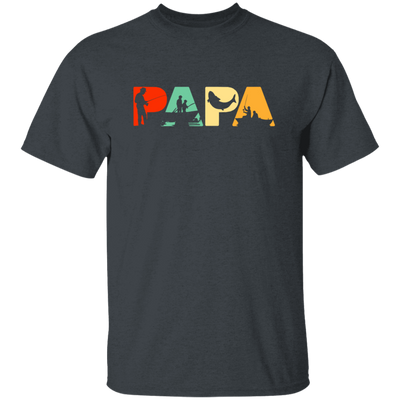 Funny Papa Fishermen Fathers Day Gift for Dad