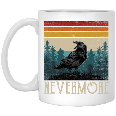 Nevermore Edgar Allan Poe Raven Gift Retro Vintage