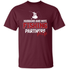 Fishing Couple, Husband And Wife Fishing, Partners For Life, Partner Fishing Unisex T-Shirt