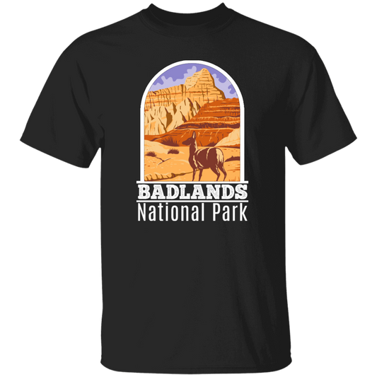 National Park Gift, Badlands Park Gift, Retro Badlands, Love National Parks Unisex T-Shirt