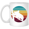 Shadow Of Cute Koalas Symbol Of Australia Fight To Wildlife White Mug