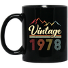 Vintage Mountain 1978, Retro 1978 Birthday, 1978 Gift