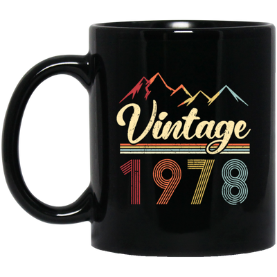 Vintage Mountain 1978, Retro 1978 Birthday, 1978 Gift