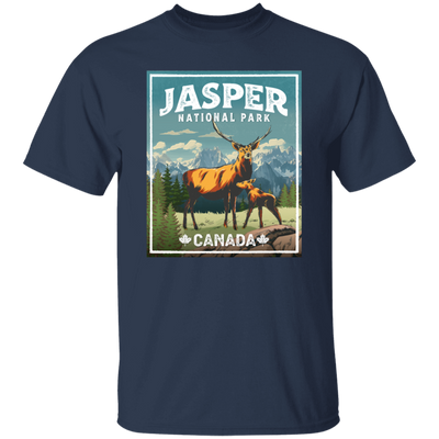 Love Jasper National Park Canada Lover Deer Vintage Look