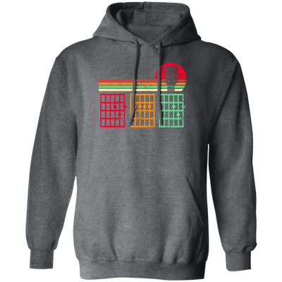 Retro Dad Guitar Gift, Chords Lover, Dad Love Guitar Pullover Hoodie