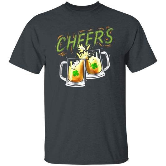 Patrick Party, Cheers With Beers And Shamrock, Love Beer And Shamrock Unisex T-Shirt