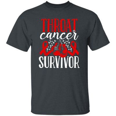 Awareness Ribbon Gift, Throat Cancer Awareness Ribbon Gloves Survivor Unisex T-Shirt