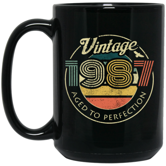 1987 Vintage Born In Retro Age Birthday Gift Idea