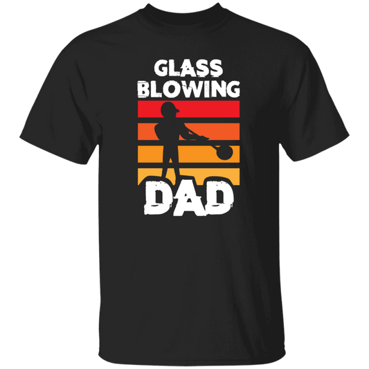 Love Dad Gift, Glass Blowing Dad, Blowing Job Gift, Daddy Gift, Retro Blowing Job Unisex T-Shirt