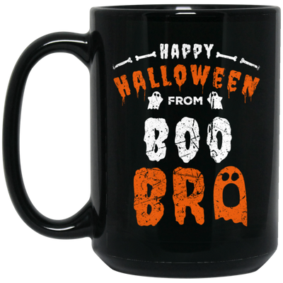 Happy Halloween Vintage, Boo Bro Funny, Lovely Halloween Black Mug